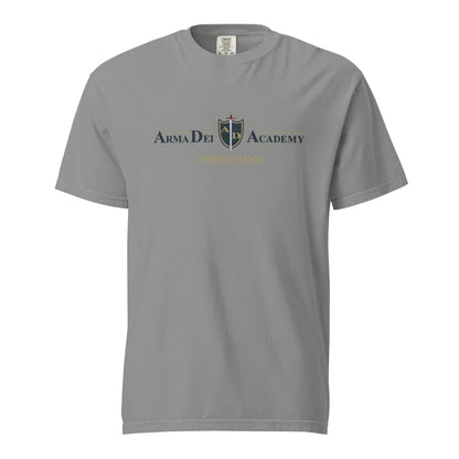 Signature | Comfort Colors T-Shirt | Arma Dei Academy Preschool | Alt Logo