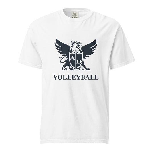 Signature | Comfort Colors T-Shirt | Arma Dei Academy Volleyball | Griffin Logo