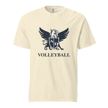 Signature | Comfort Colors T-Shirt | Arma Dei Academy Volleyball | Griffin Logo