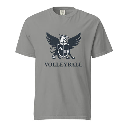 Signature | Comfort Colors T-Shirt | Arma Dei Academy Volleyball | Griffin Logo