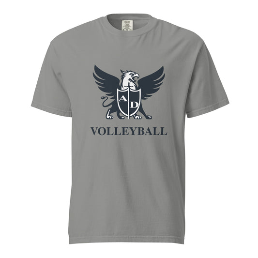 Signature | Comfort Colors T-Shirt | Arma Dei Academy Volleyball | Griffin Logo