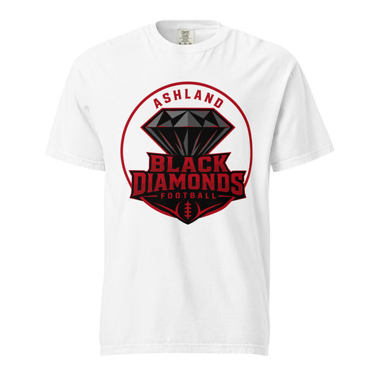 Signature | Comfort Colors T-Shirt | Ashland Black Diamonds | Badge Logo