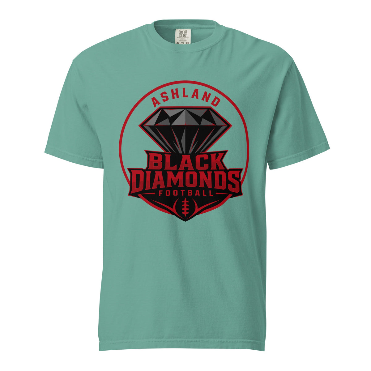Signature | Comfort Colors T-Shirt | Ashland Black Diamonds | Badge Logo