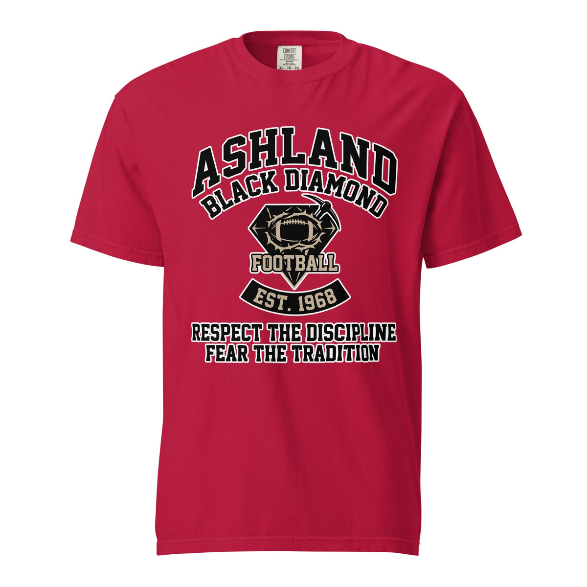 Signature | Comfort Colors T-Shirt | Ashland Black Diamonds | Emblem Logo