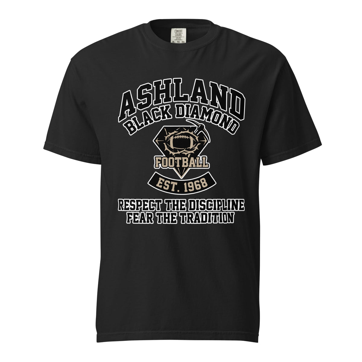 Signature | Comfort Colors T-Shirt | Ashland Black Diamonds | Emblem Logo