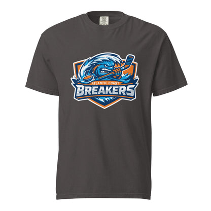 Signature | Comfort Colors T-Shirt | Atlantic Coast Breakers Hockey | Mascot Shield Logo