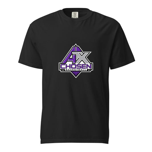 Signature | Comfort Colors T-Shirt | ATX CHOSEN Basketball | Icon Logo