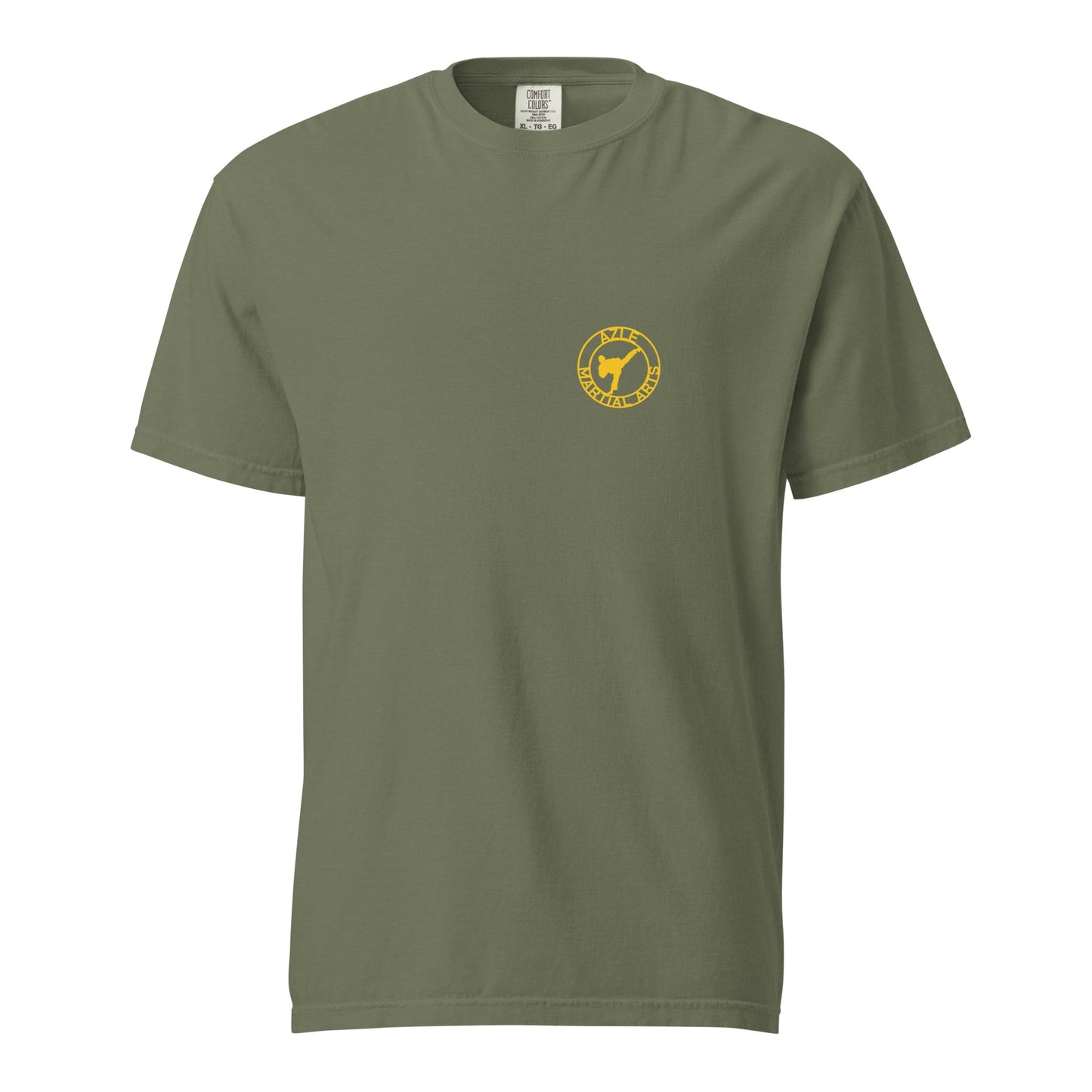 Signature | Comfort Colors T-Shirt | Azle Martial Arts | Dojo Roundel Logo