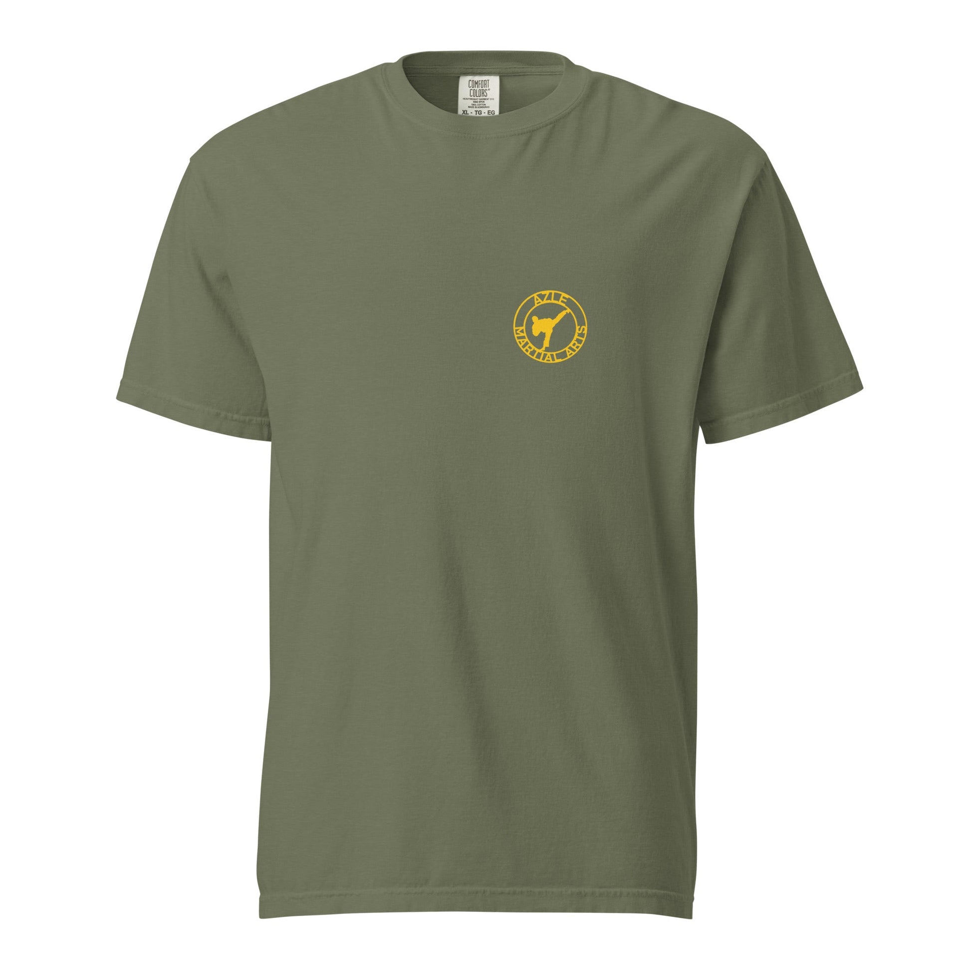 Signature | Comfort Colors T-Shirt | Azle Martial Arts | Dojo Roundel Logo