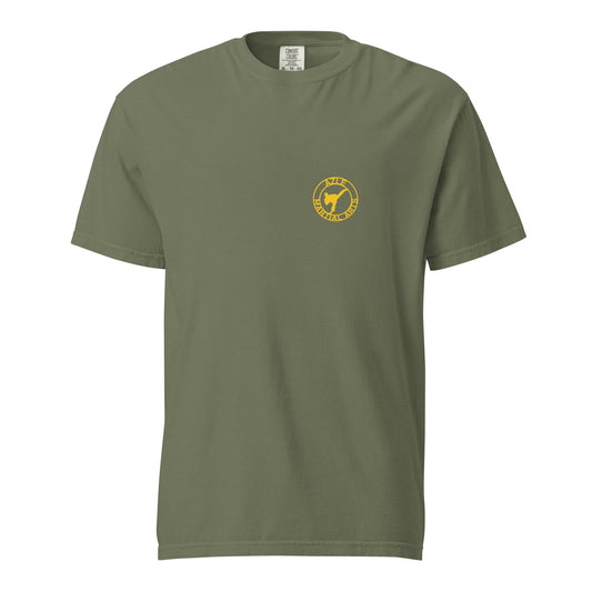 Signature | Comfort Colors T-Shirt | Azle Martial Arts | Dojo Roundel Logo