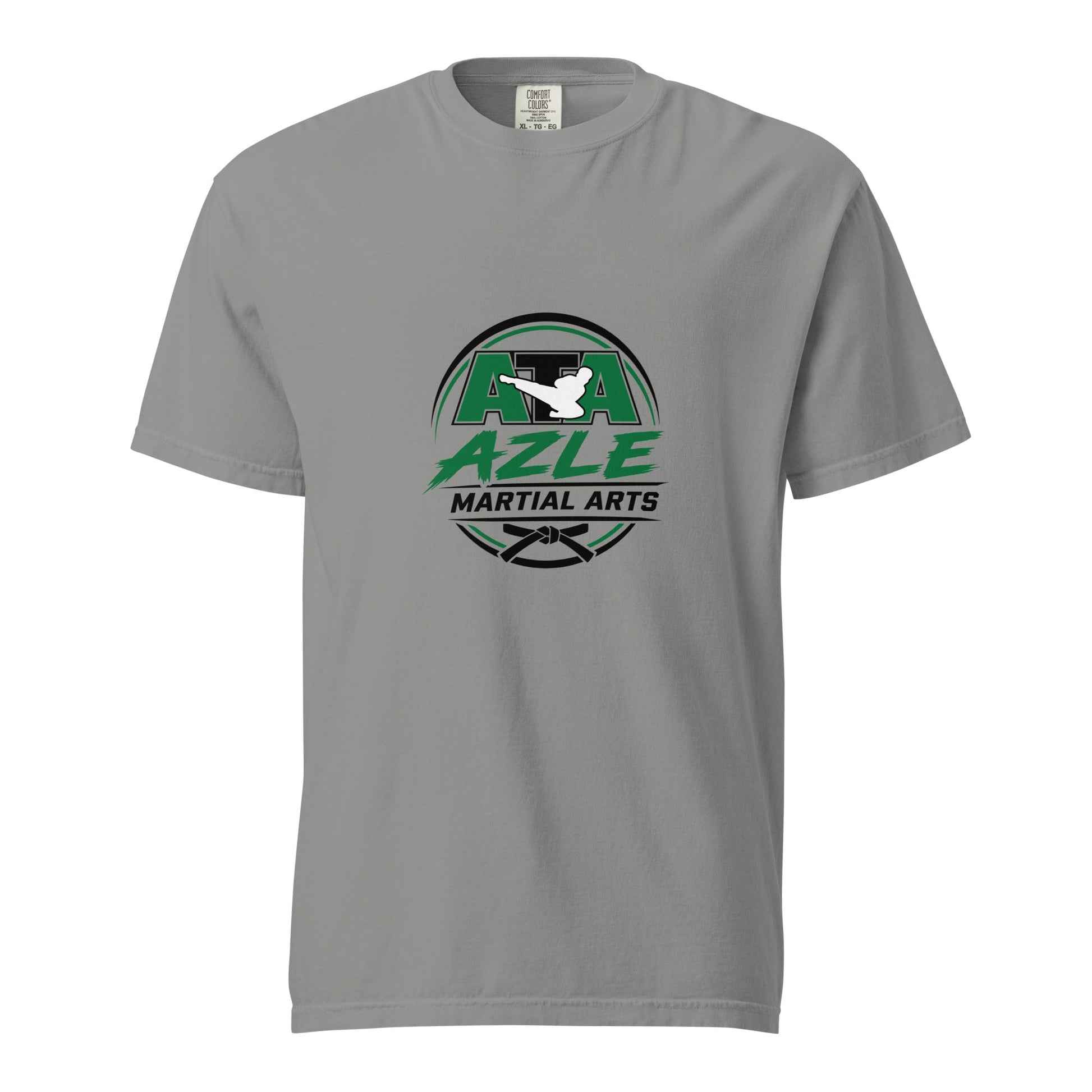 Signature | Comfort Colors T-Shirt | Azle Martial Arts | Vanguard Emblem Logo