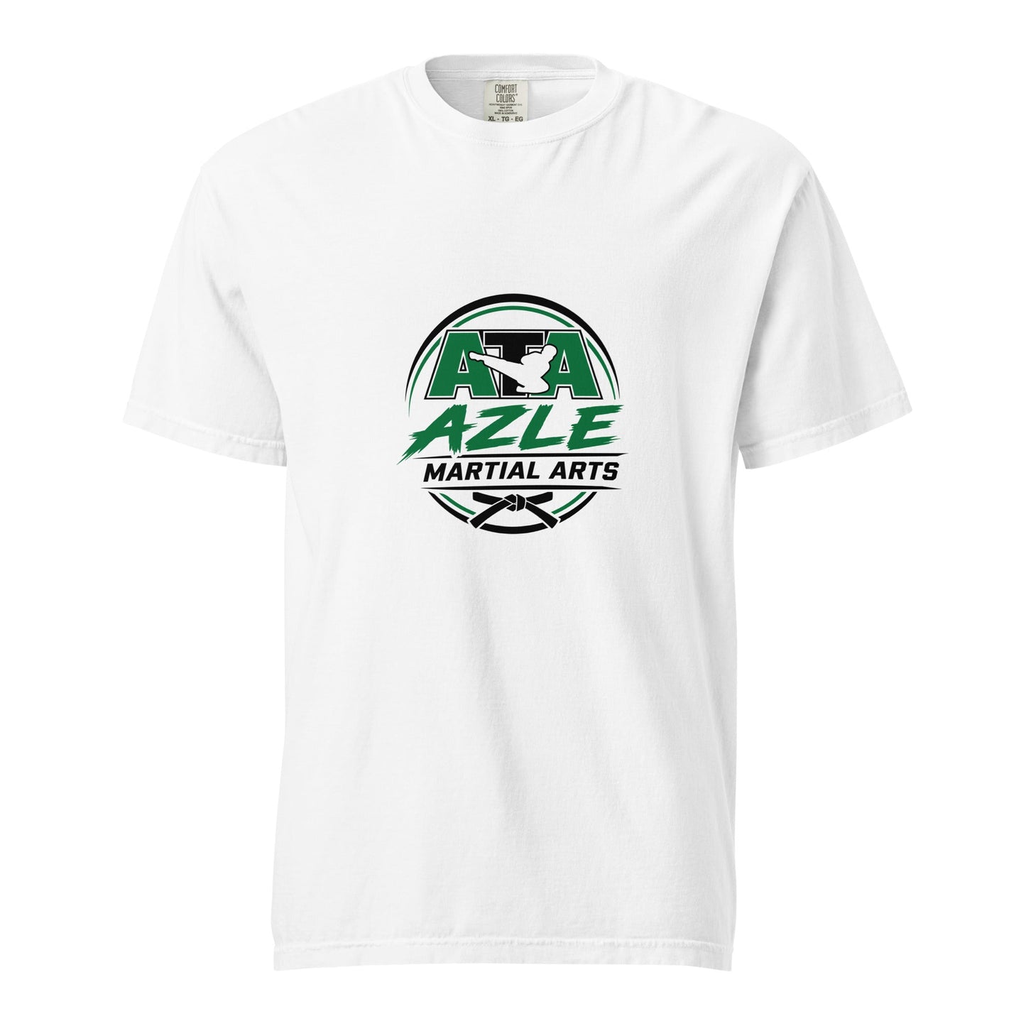 Signature | Comfort Colors T-Shirt | Azle Martial Arts | Vanguard Emblem Logo