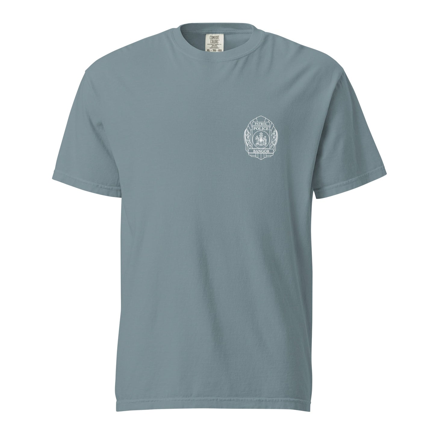 Signature | Comfort Colors T-Shirt | Bangor PD | Badge Logo