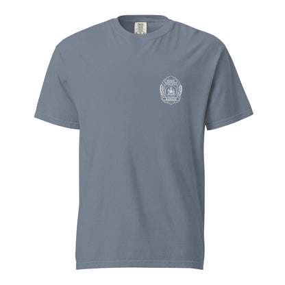 Signature | Comfort Colors T-Shirt | Bangor PD | Badge Logo