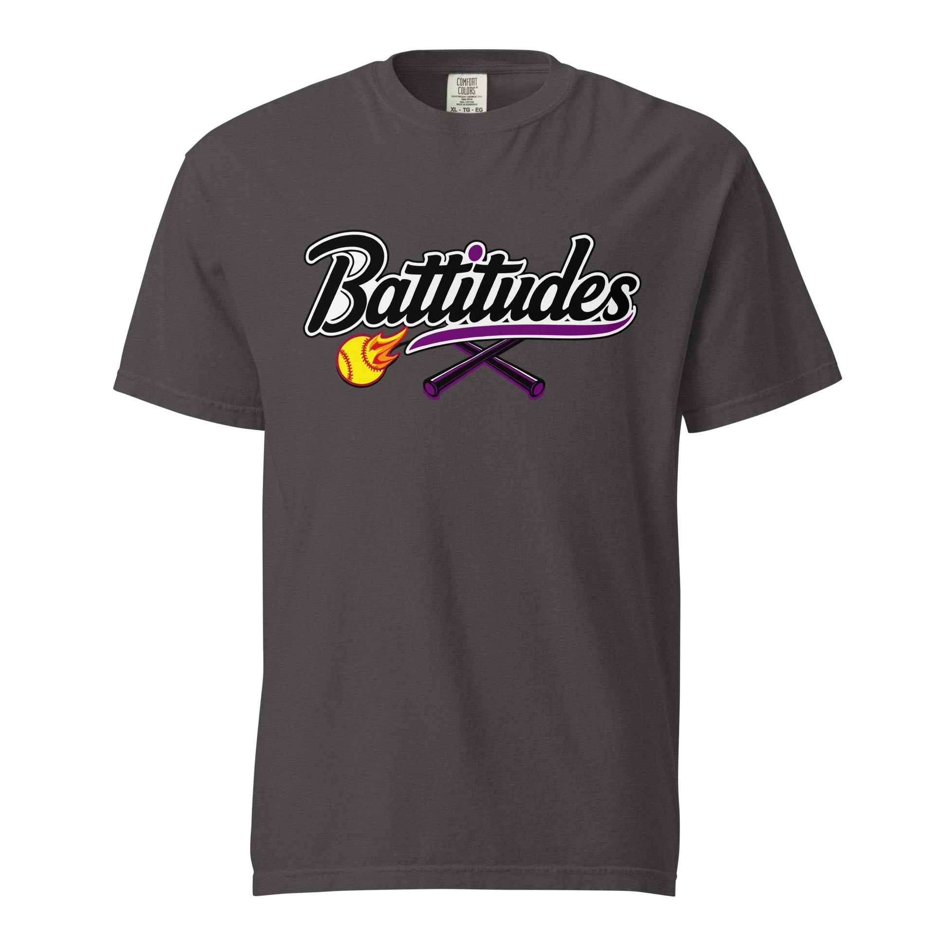 Signature | Comfort Colors T-Shirt | Battitudes | Crest Logo