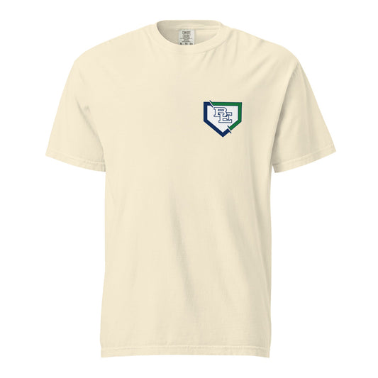 Signature | Comfort Colors T-Shirt | BE Softball | Plate Logo