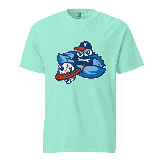 Signature | Comfort Colors T-Shirt | Bellport BlueClaws | Mascot Logo
