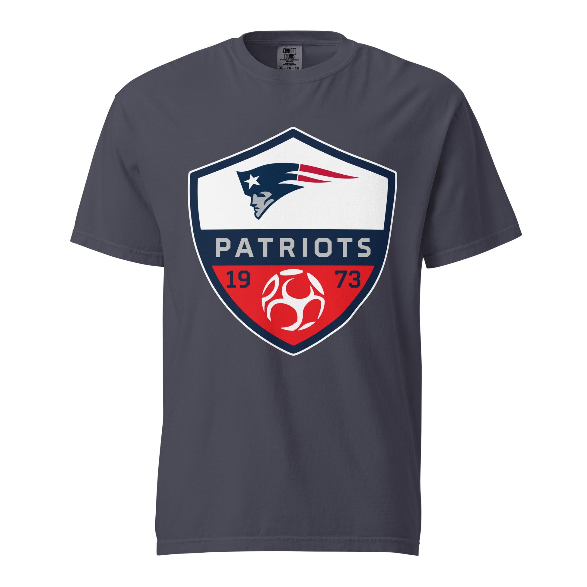 Signature | Comfort Colors T-Shirt | Berkmar High School Soccer | Shield Logo