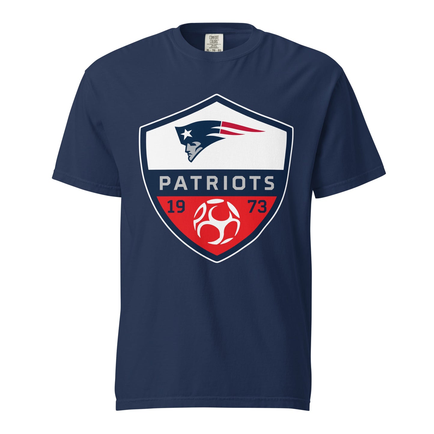 Signature | Comfort Colors T-Shirt | Berkmar High School Soccer | Shield Logo