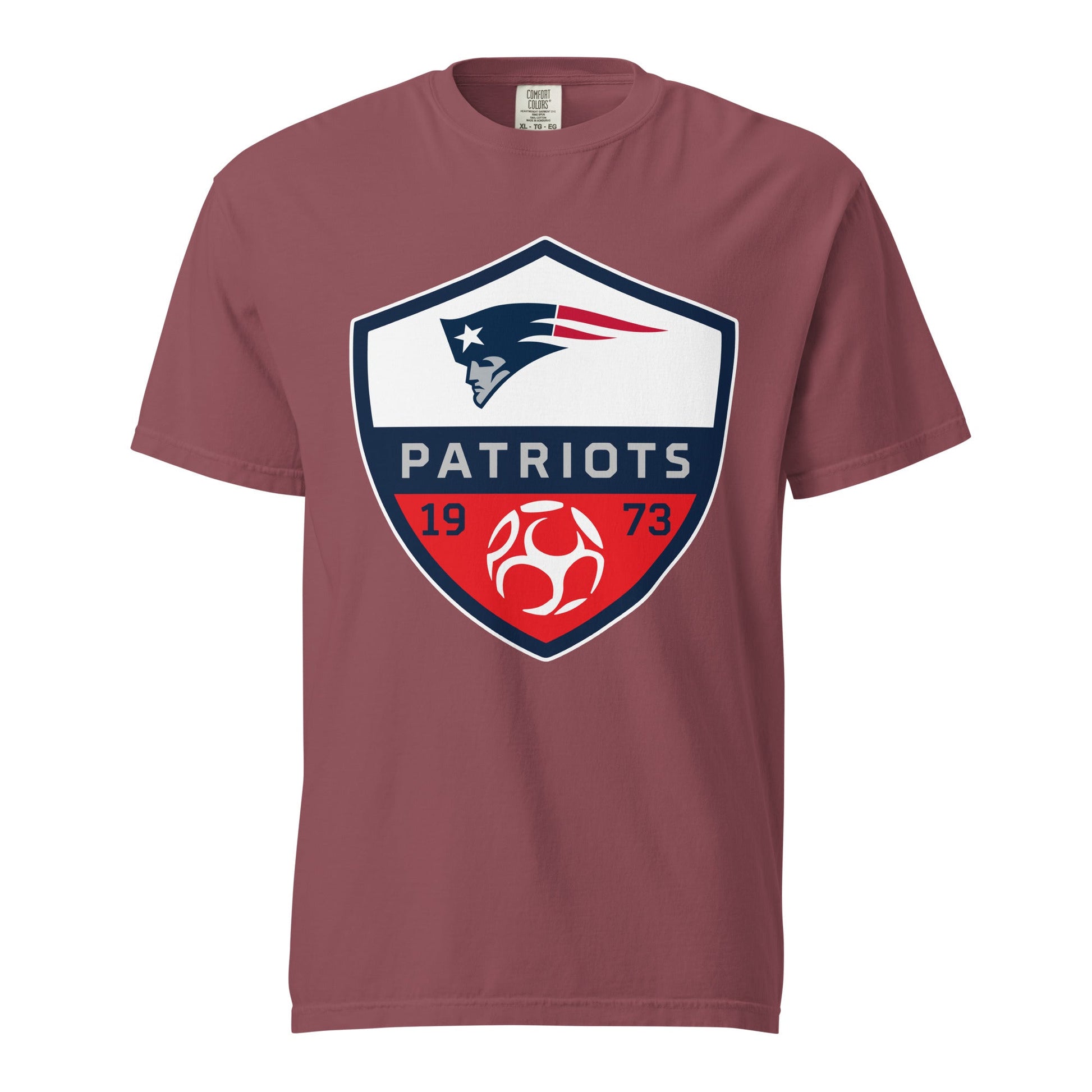 Signature | Comfort Colors T-Shirt | Berkmar High School Soccer | Shield Logo