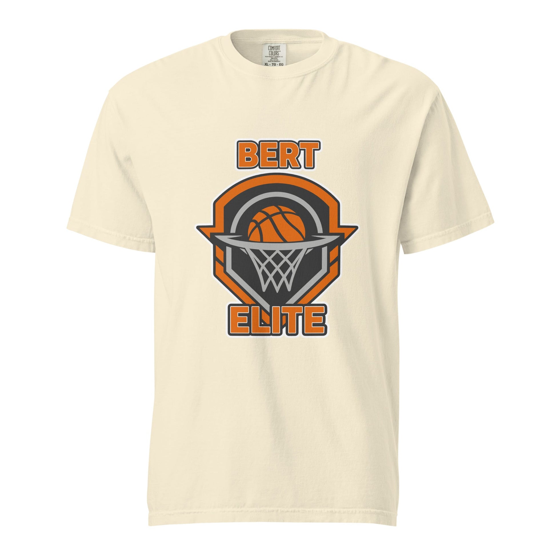Signature | Comfort Colors T-Shirt | Bert Elite AAU | Hoop Badge Logo
