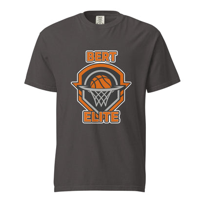 Signature | Comfort Colors T-Shirt | Bert Elite AAU | Hoop Badge Logo