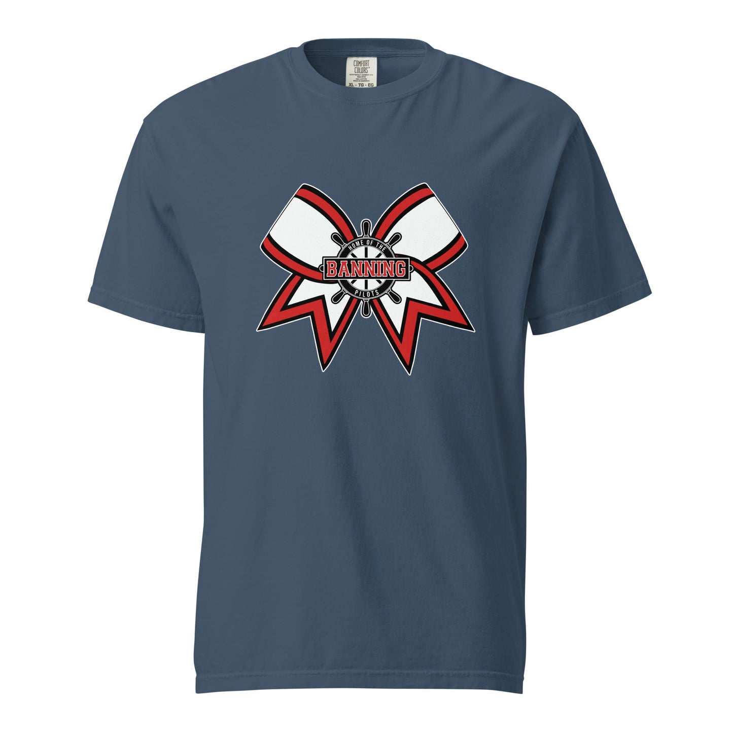 Signature | Comfort Colors T-Shirt | BHS Coed Cheer | Bow Logo