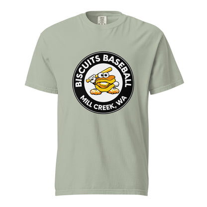 Signature | Comfort Colors T-Shirt | Biscuits Baseball MCLL | Mascot Logo