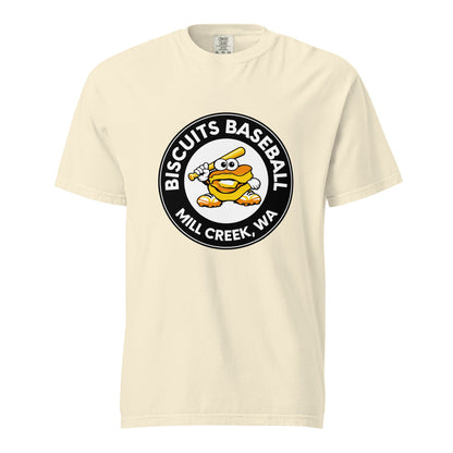 Signature | Comfort Colors T-Shirt | Biscuits Baseball MCLL | Mascot Logo