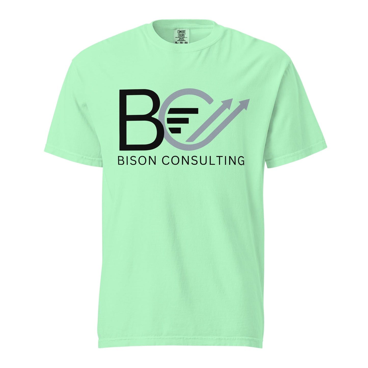 Signature | Comfort Colors T-Shirt | Bison Consulting | BC Crest Logo