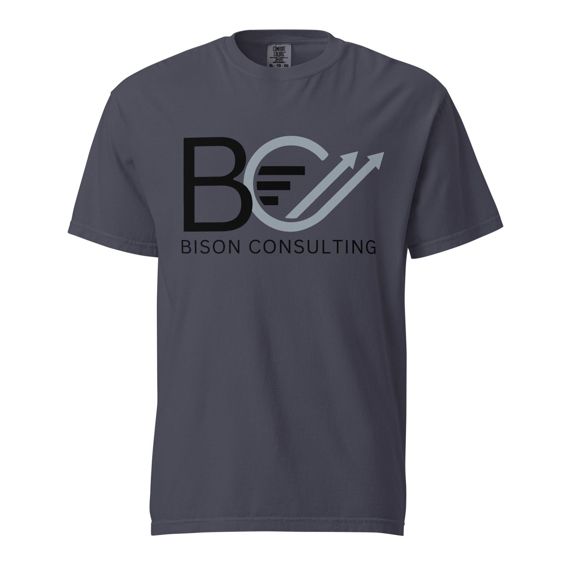 Signature | Comfort Colors T-Shirt | Bison Consulting | BC Crest Logo