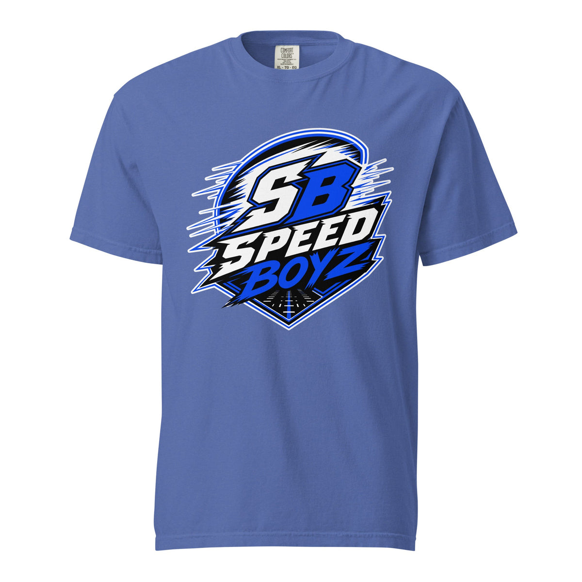 Signature | Comfort Colors T-Shirt | Blackout Boyz | SB Speed Crest Logo