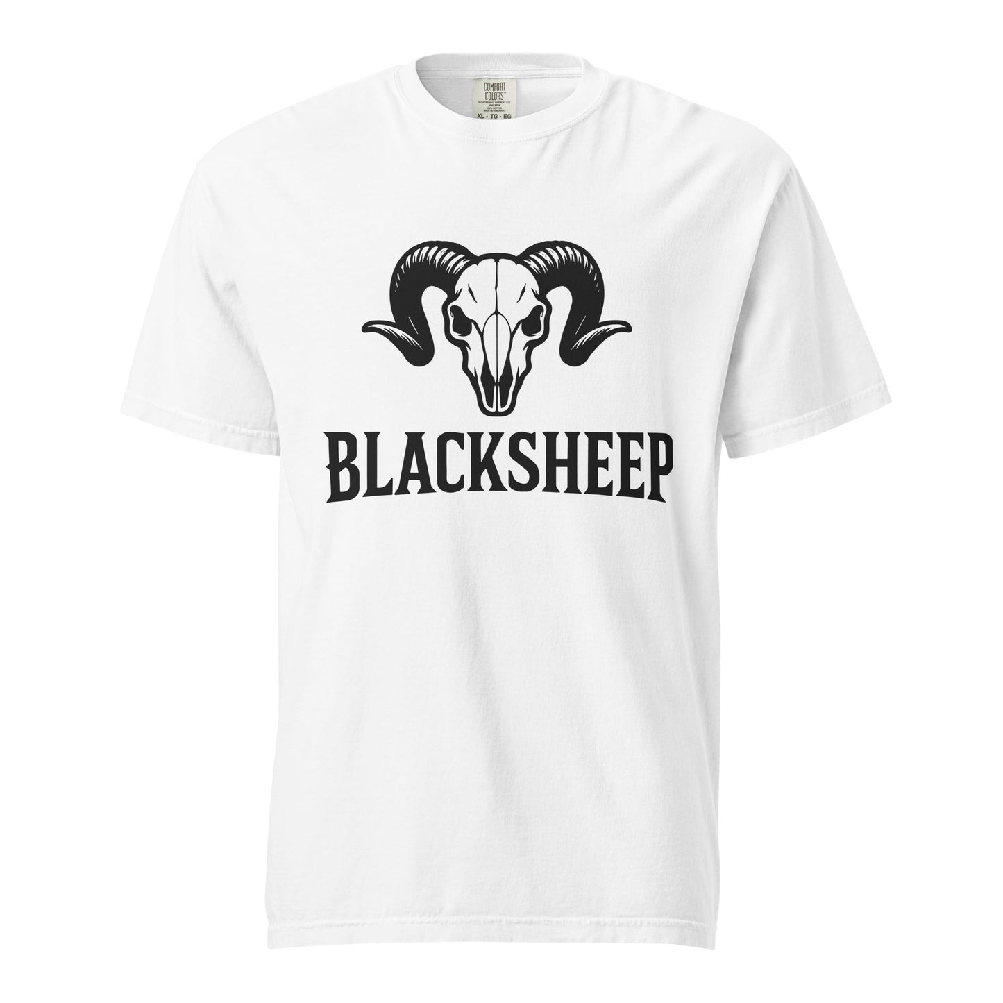 Signature | Comfort Colors T-Shirt | Blacksheep Softball | Emblem Logo
