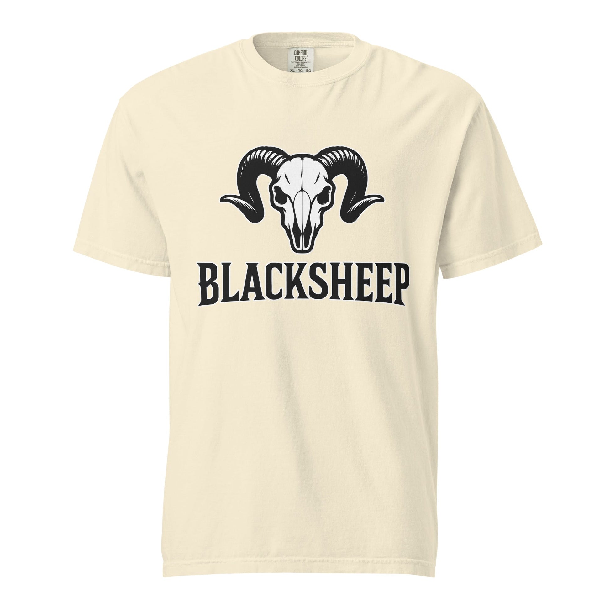 Signature | Comfort Colors T-Shirt | Blacksheep Softball | Emblem Logo