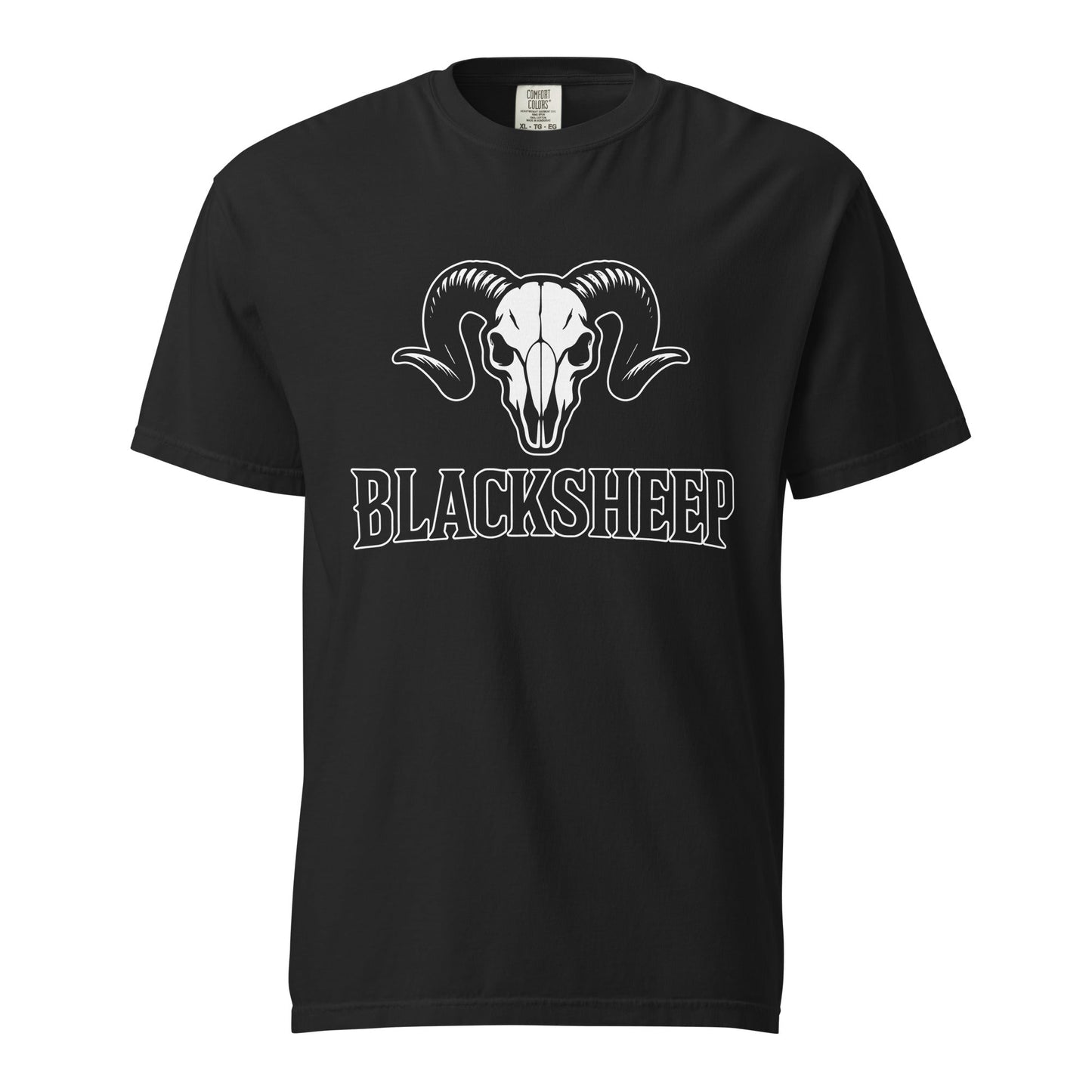 Signature | Comfort Colors T-Shirt | Blacksheep Softball | Emblem Logo