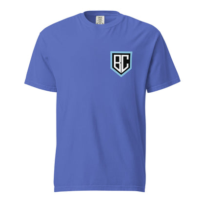 Signature | Comfort Colors T-Shirt | Blue Collar Softball 2034 | Emblem Logo