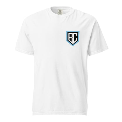 Signature | Comfort Colors T-Shirt | Blue Collar Softball 2034 | Emblem Logo
