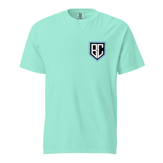 Signature | Comfort Colors T-Shirt | Blue Collar Softball 2034 | Emblem Logo