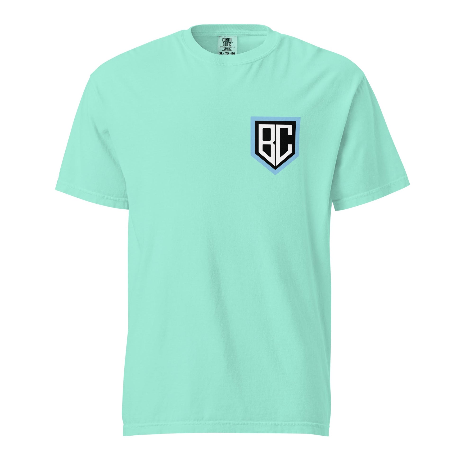 Signature | Comfort Colors T-Shirt | Blue Collar Softball 2034 | Emblem Logo