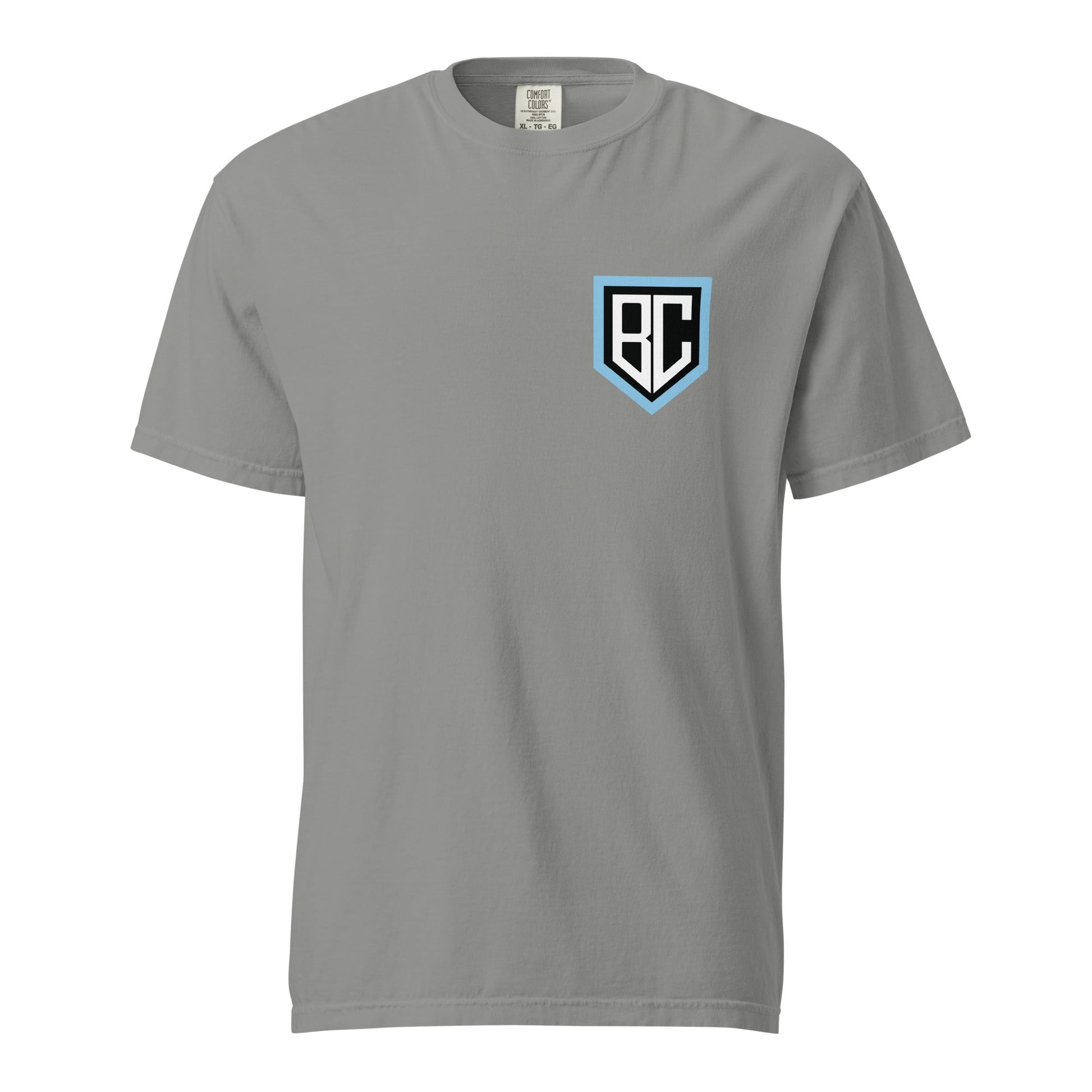 Signature | Comfort Colors T-Shirt | Blue Collar Softball 2034 | Emblem Logo