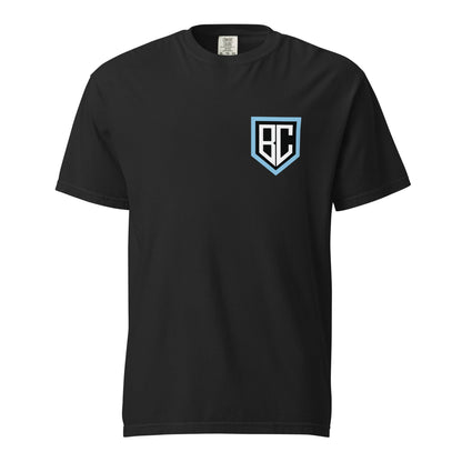 Signature | Comfort Colors T-Shirt | Blue Collar Softball 2034 | Emblem Logo