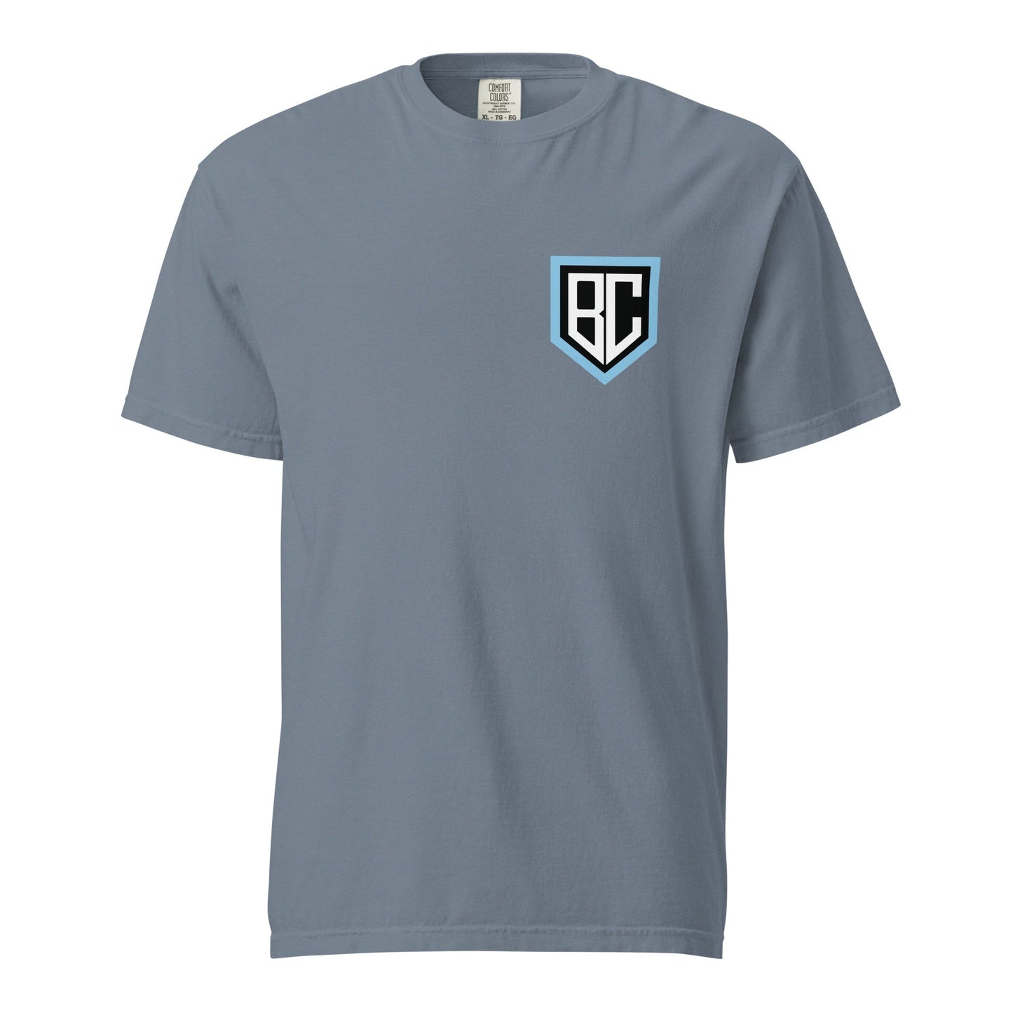 Signature | Comfort Colors T-Shirt | Blue Collar Softball 2034 | Emblem Logo