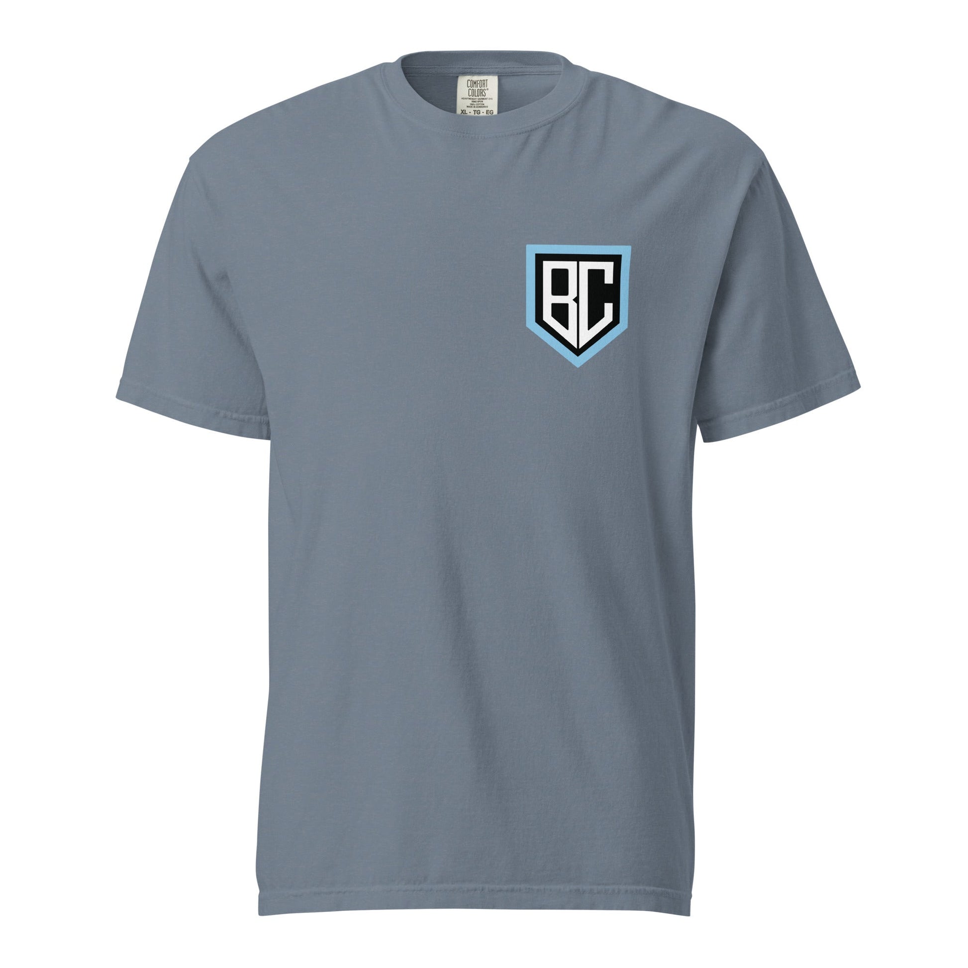 Signature | Comfort Colors T-Shirt | Blue Collar Softball 2034 | Emblem Logo