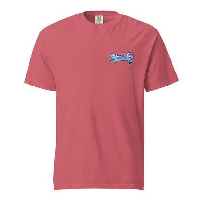 Signature | Comfort Colors T-Shirt | Blue Collar Softball 2034 | Ironclad Logo