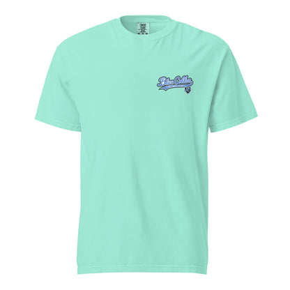 Signature | Comfort Colors T-Shirt | Blue Collar Softball 2034 | Ironclad Logo