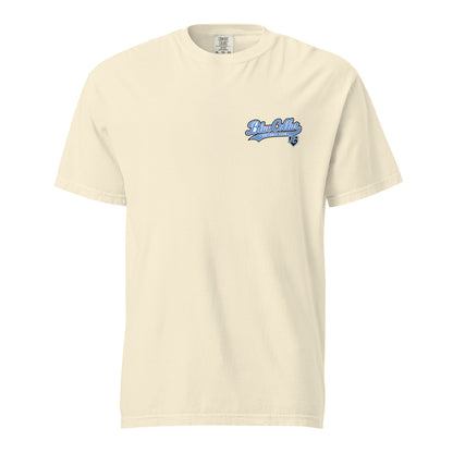 Signature | Comfort Colors T-Shirt | Blue Collar Softball 2034 | Ironclad Logo