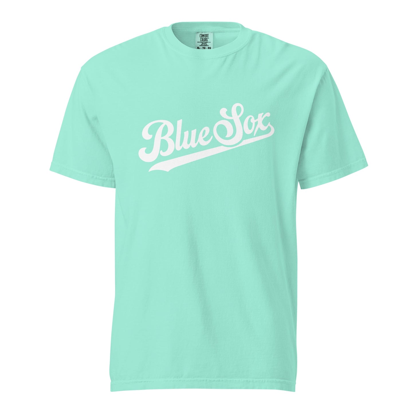 Signature | Comfort Colors T-Shirt | Blue Sox | Script Logo