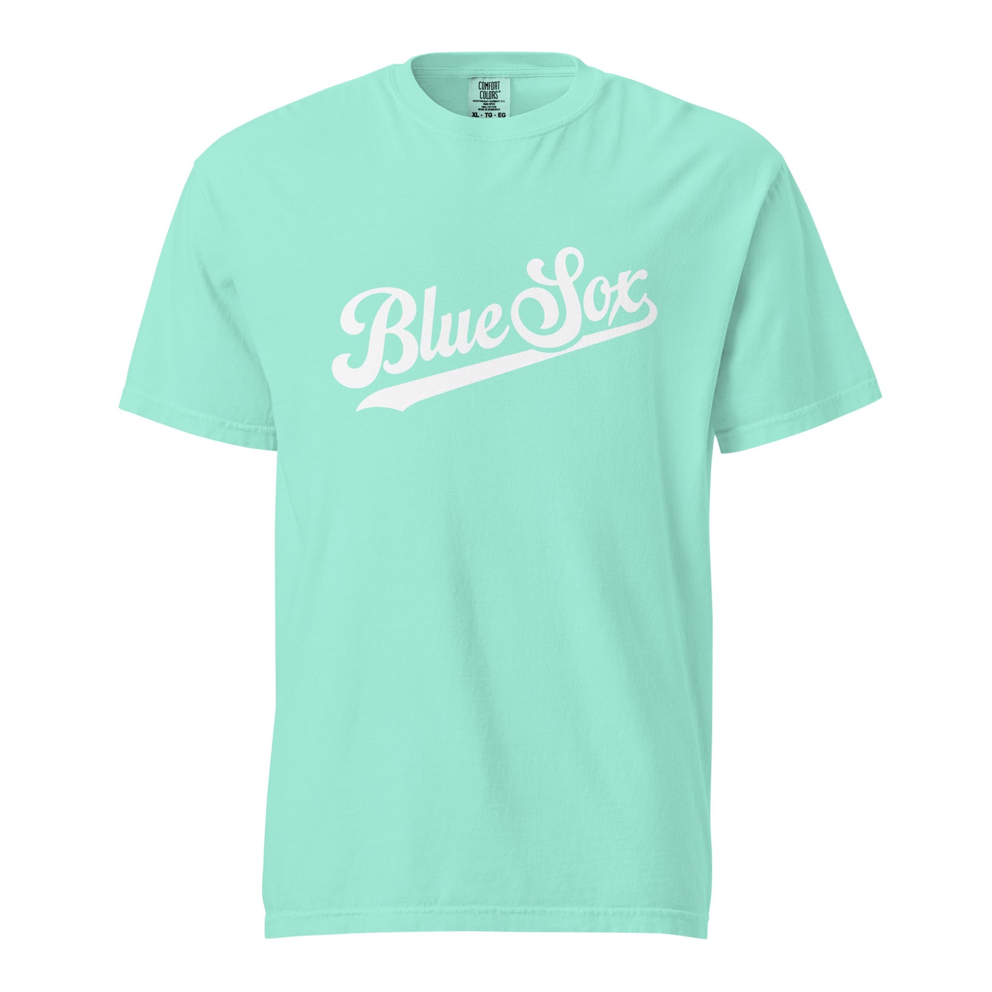 Signature | Comfort Colors T-Shirt | Blue Sox | Script Logo