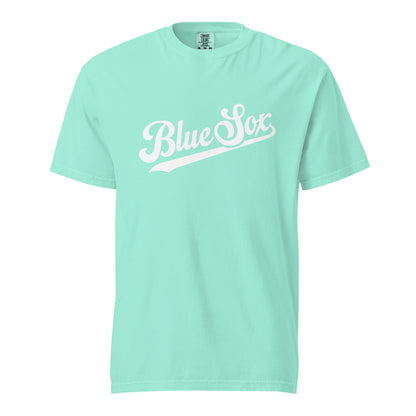 Signature | Comfort Colors T-Shirt | Blue Sox | Script Logo