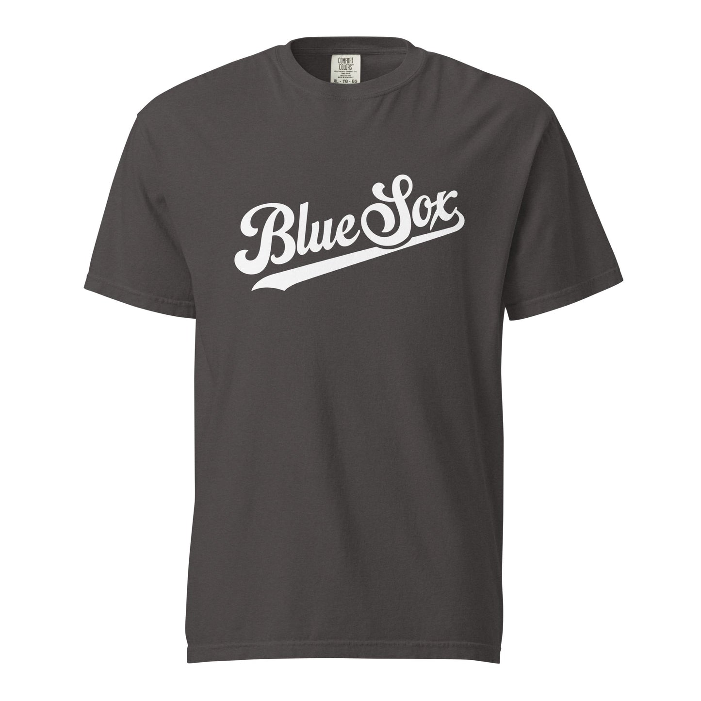 Signature | Comfort Colors T-Shirt | Blue Sox | Script Logo